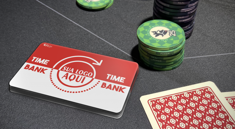 Cartão Time Bank Poker de Plástico